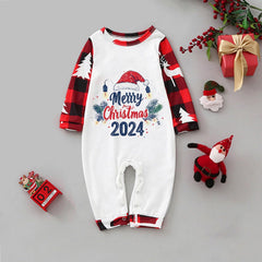 Family Christmas Pajamas Matching Sets Christmas Pjs Long Sleeves Sleepwear Holiday Family Loungewear Sets